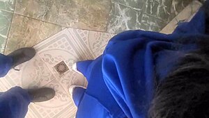 Schoolgirl Fucked Quickly In Bathroom