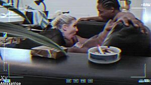 Pervy boss catches secretaries in anal fisting creampie.