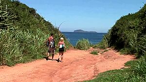 Chloe Delaure Loves Double Penetration On Ocean Rocks!