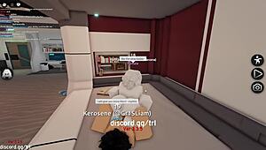 Intense Fucking And Creampie With Horny Man In Roblox Condo