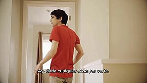 Unfaithful Stepmother Seduces with Blowjob and Creampie