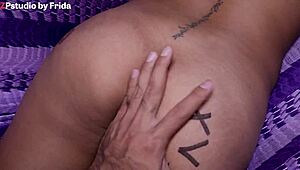 Latina Frida Enjoys Homemade Fun With Big Ass