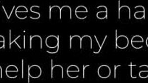 My step-mom is stuck in my room