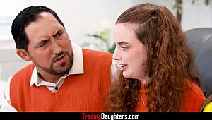 Bet lost! Step daughter swaps and fucks us in orgy!