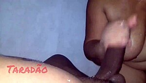 Greedy Latina whore with big tits in homemade scene