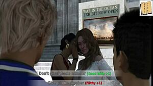 wife and stepmother in homemade game with big tits and ass 😍