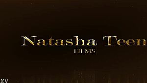 Skinny Elina Sansd Opens Tight Ass for Two Big Cocks in Interracial Assplay