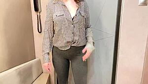 Russian Stepmom Fucks Friend in Homemade Doggystyle with Conversations