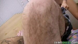 hey, check out my amateur brunette girlfriend giving me a pov blowjob and handjob