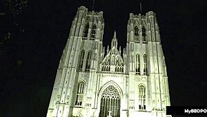 Whoa, watch this black dude pick up Pearl Diamond for rough interracial anal and cum in mouth! Her gaping asshole takes it all outdoors.