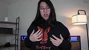 your sexy asian girlfriend tofu wants you to warm her up