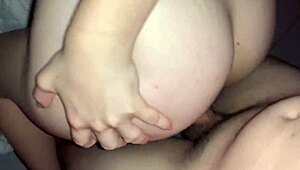 Passionate Fuck With Girlfriend's Natural Tits And Ass