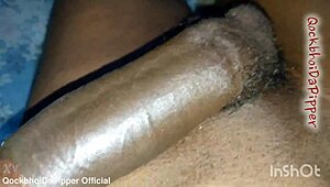 Big Black Cock Throbs With Intense Emotion