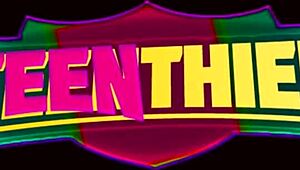 Security Guard Fucks Cute Brunette Teen in Doggystyle Blowjob Storyline!