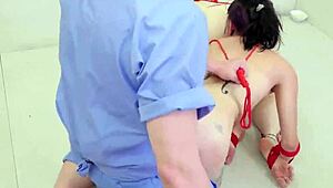 Kinky nympho undergoes uninhibited therapy in ass hole asylum, involving ass licking, fucking, and ass to mouth