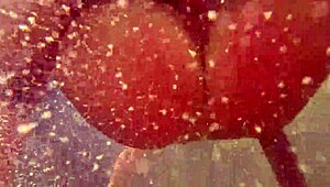 UNDER WATER SEX WITH HOT MILF in sauna deepthroat blowjob on big pussy lips