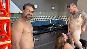 i love this messy orgy with big mack and pitoco