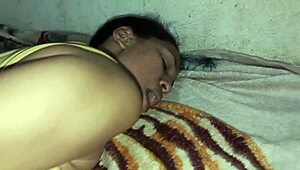 Agathatey teases with erotic fingering in lingerie