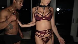 Ricky's Room Royal Fucking Return with Queenie Sateen 18+ Interracial Blowjob