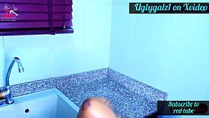 Monster Cock in Kitchen Feels Sweet