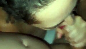 Tickling and food play lead to orgasm in piercing fetish with submissive cuckold domination