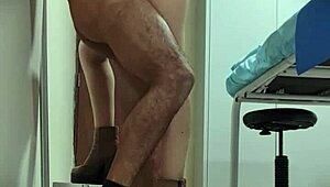 Hidden camera captures mexican doctor nataly getting fucked at work