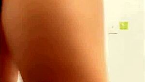 Teasing my wet pussy at work