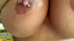 naked monika fox posing and masturbating in bathroom 😍