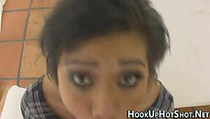 Amateur slut picked up and roughly facials in reality