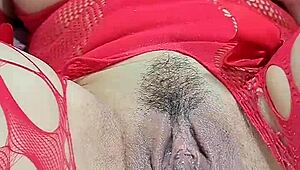 Latina Squirting Pussy On Bottle