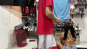 Brother Plays Hot Game with Sisters, Cums on Their Faces