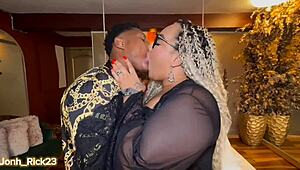 fucking my wife's friend with deepthroat and blowjob