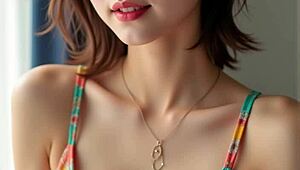 泰国美女性感华服完美诱干