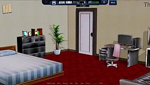 i explore the harem hotel in this game update