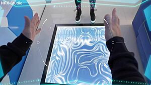 alternative halloween space gymnast ella elastic blonde teen cute puffy sneakers anal sex small waist