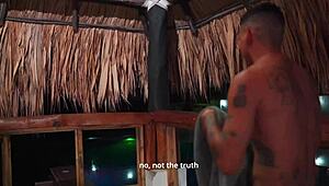 ebony milf stepmom has interracial sex with son's best friend in public carla morelli and dani clark