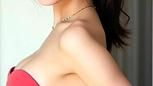 泰国美女性感华服完美诱干