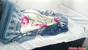 My stepsister and I had a lot of fun fucking in bed