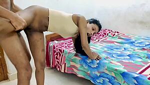 i had the best sex of 2025 with indian radhika, her tight shaved pussy riding my cock in the dorm during daytime.