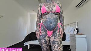 Cheeky Milf Mommy Bikini Try On