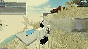 Hey, check out this wild Roblox porn with deepthroat and doggystyle action