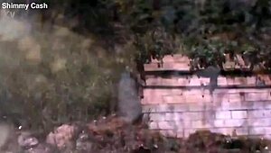 hey, this 18yo latina teen's out here givin' a bold public blowjob right on the front lawn in daylight