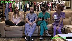 Pre-employment physical with spreading and humiliation.