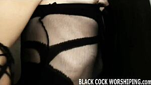 Big Black Cock Fills Me Completely