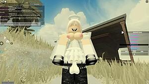 Hey, check out this wild Roblox porn with deepthroat and doggystyle action