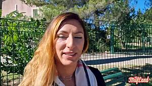 Kyara Aude And Stella Trio Share A Cock!