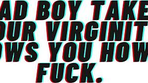 Virgin Gets Fucked By Bad Boy!