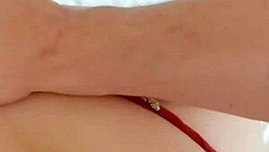 girl in sexy lingerie passionately makes boy rimjob before intense ass fucking