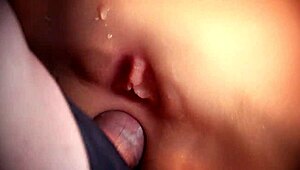 Watch This Cute Fuck Doll Get Her Big Pussy And Ass Double Penetrated In Close-Up!