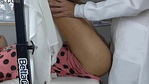 Two Naughty Girls Visit Gynecologist for Pussy Play